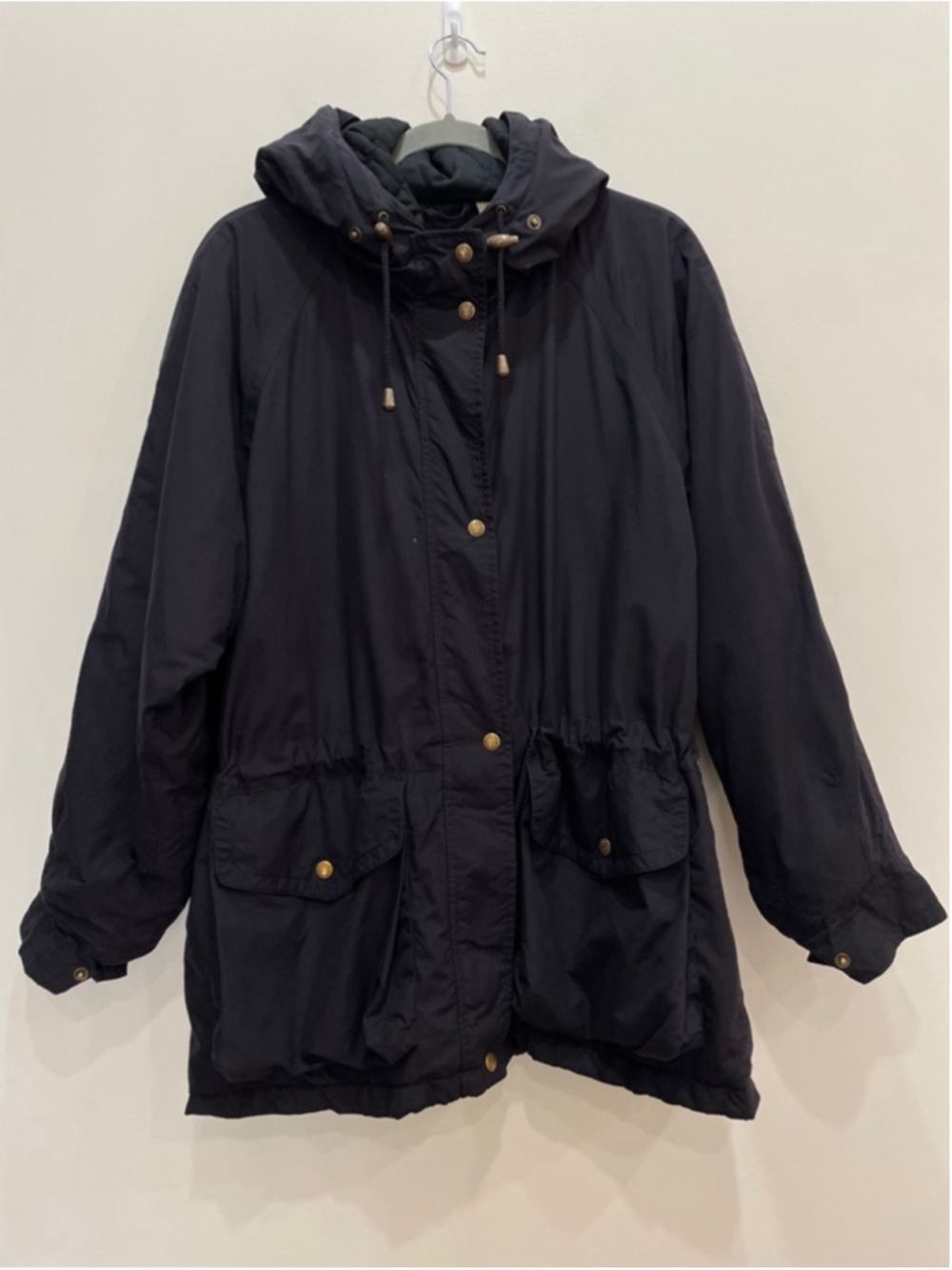 Timberland Black Utility Hooded Jacket